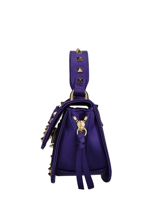 Borsa mini Thunder in seta LA CARRIE | 141M-GS-200-SISNAVY